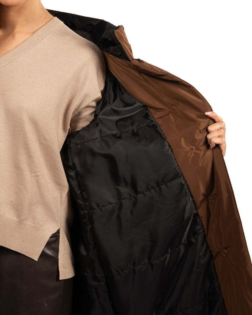 JURERE giubbino color tabacco