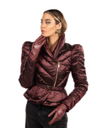 Elisabetta Franchi pumino merlot