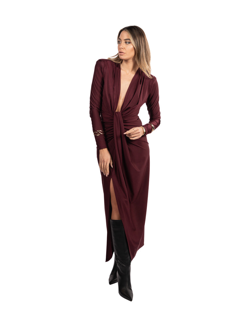 Berti Mode Collection abito bordeaux