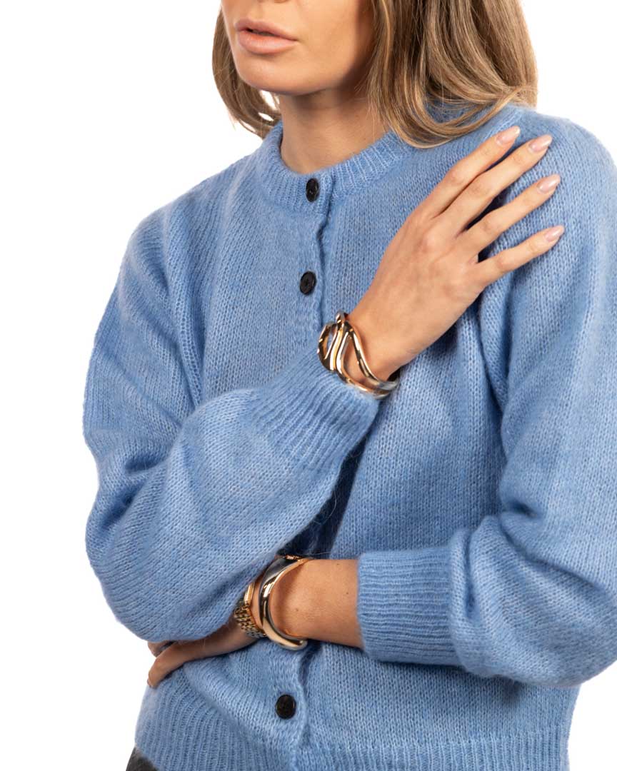 Vicolo cardigan azzurro