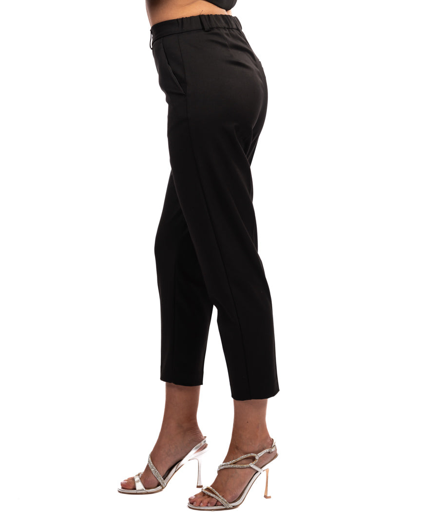 Vicolo pantalone a sigaretta nero