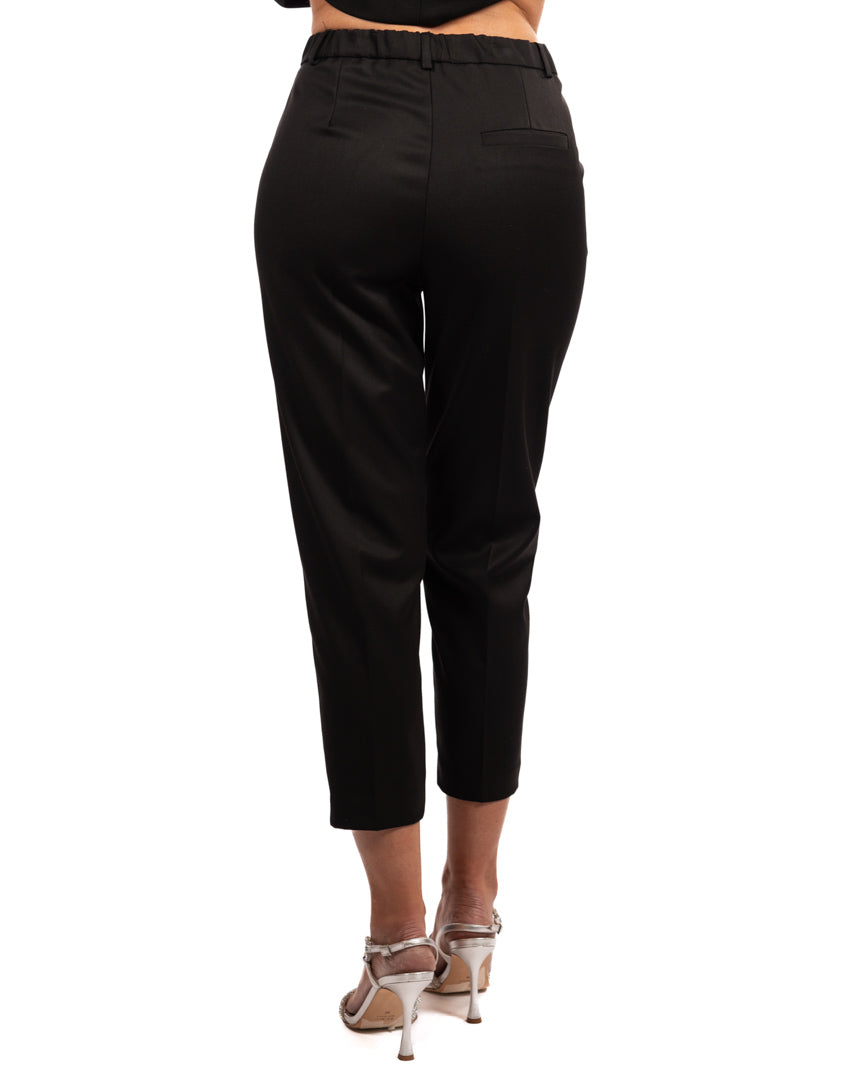 Vicolo pantalone a sigaretta nero