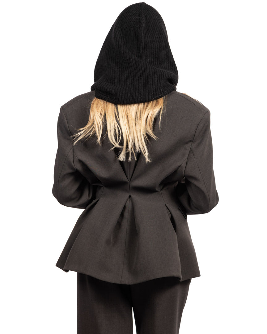 Vicolo giacca doppio petto grigia