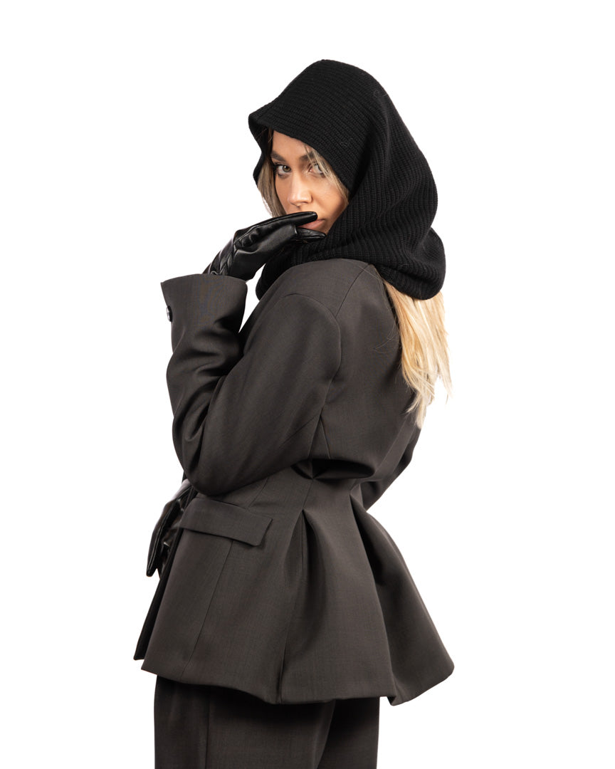 Vicolo giacca doppio petto grigia