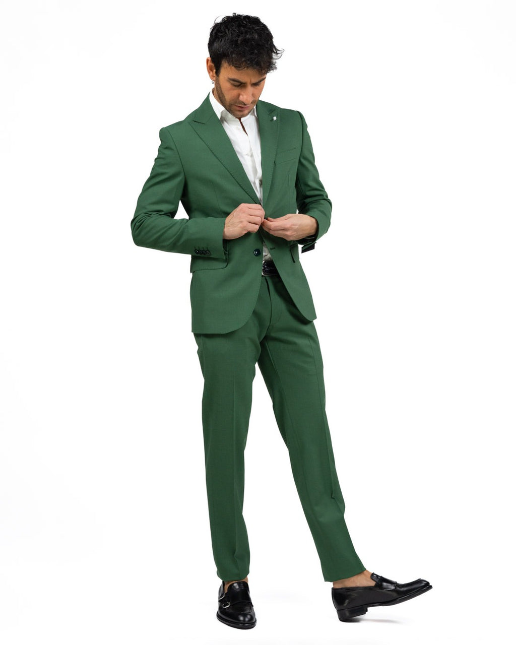 ADRIANO LANGELLA - Abito Verde Prato