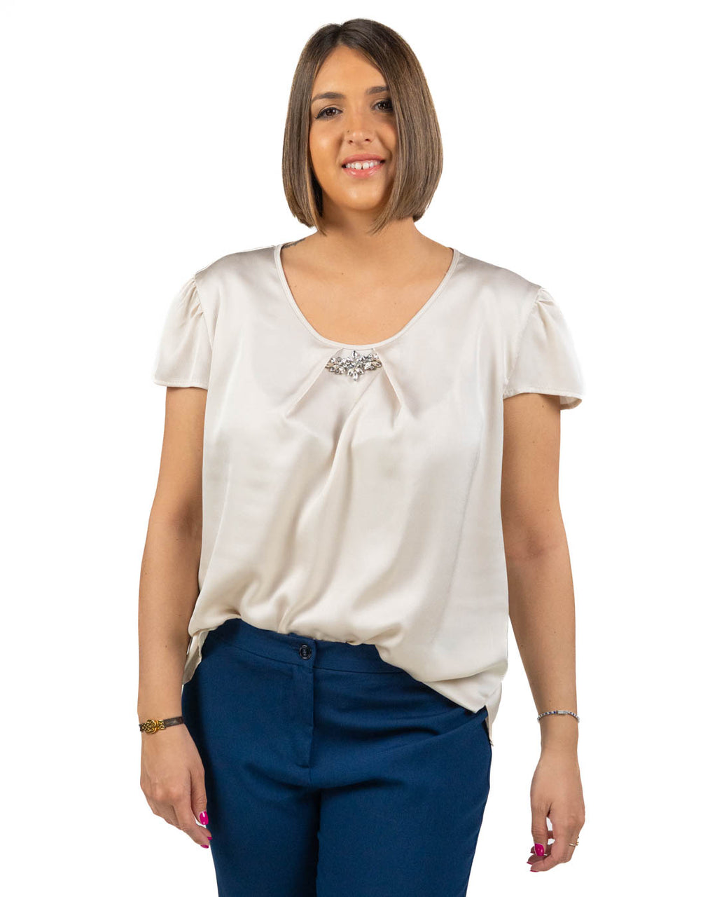RINASCIMENTO - Blusa Avorio