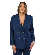 RINASCIMENTO - Giacca Doppiopetto Blu