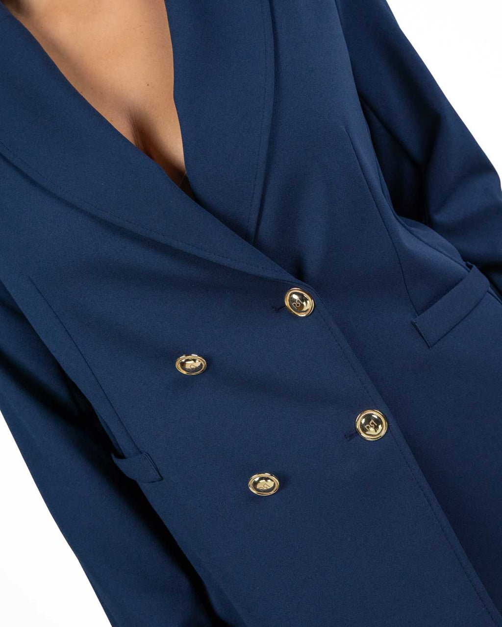 RINASCIMENTO - Giacca Doppiopetto Blu