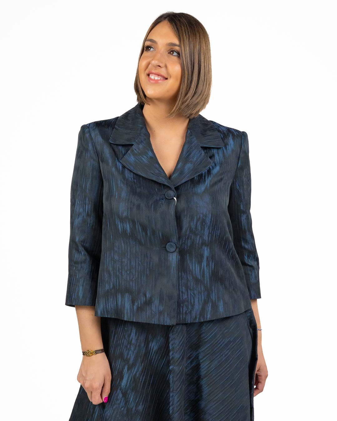 Persona - Giacca jacquard fiore