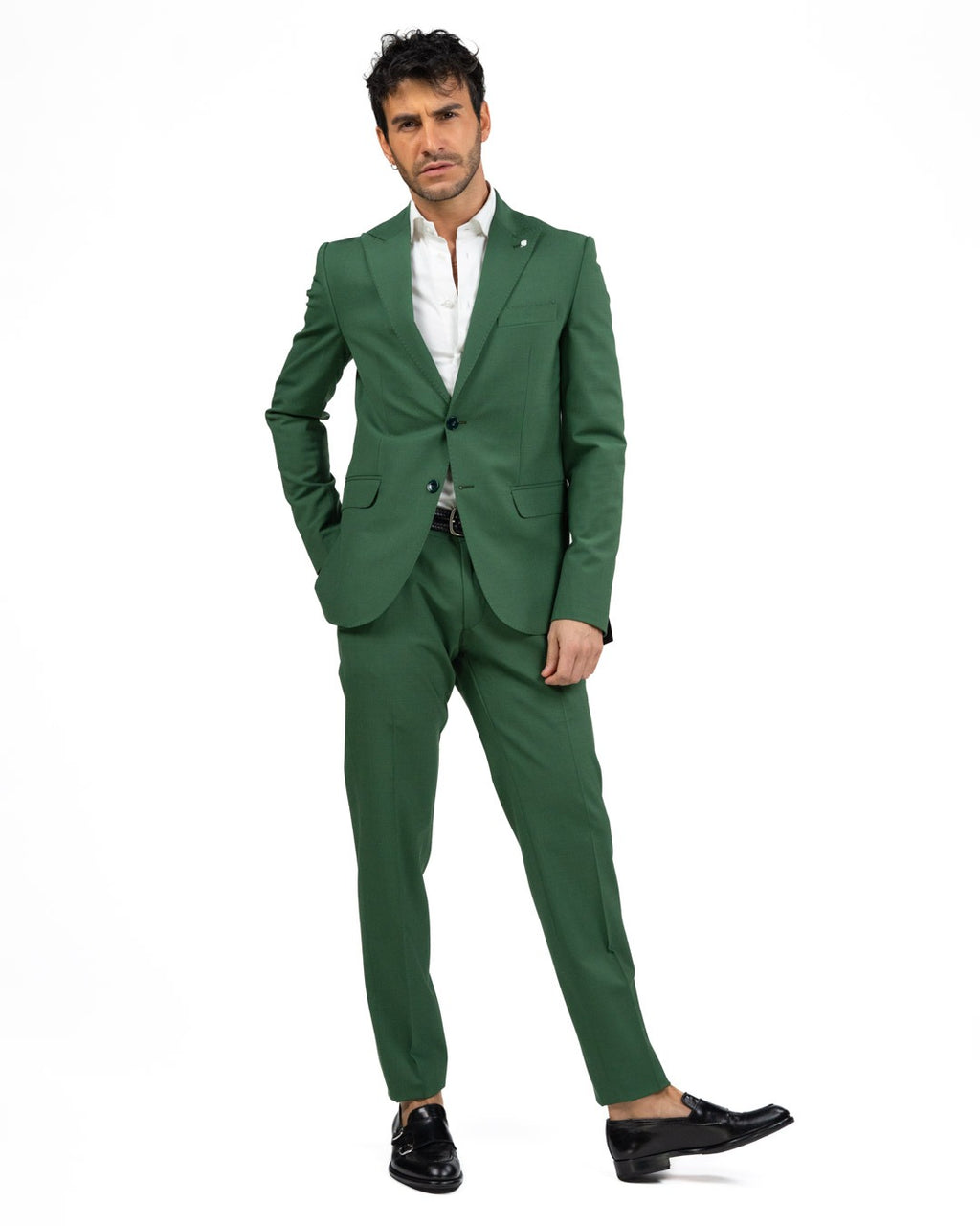 ADRIANO LANGELLA - Abito Verde Prato