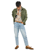 OVER/D - Giubbino con collo a camicia militare