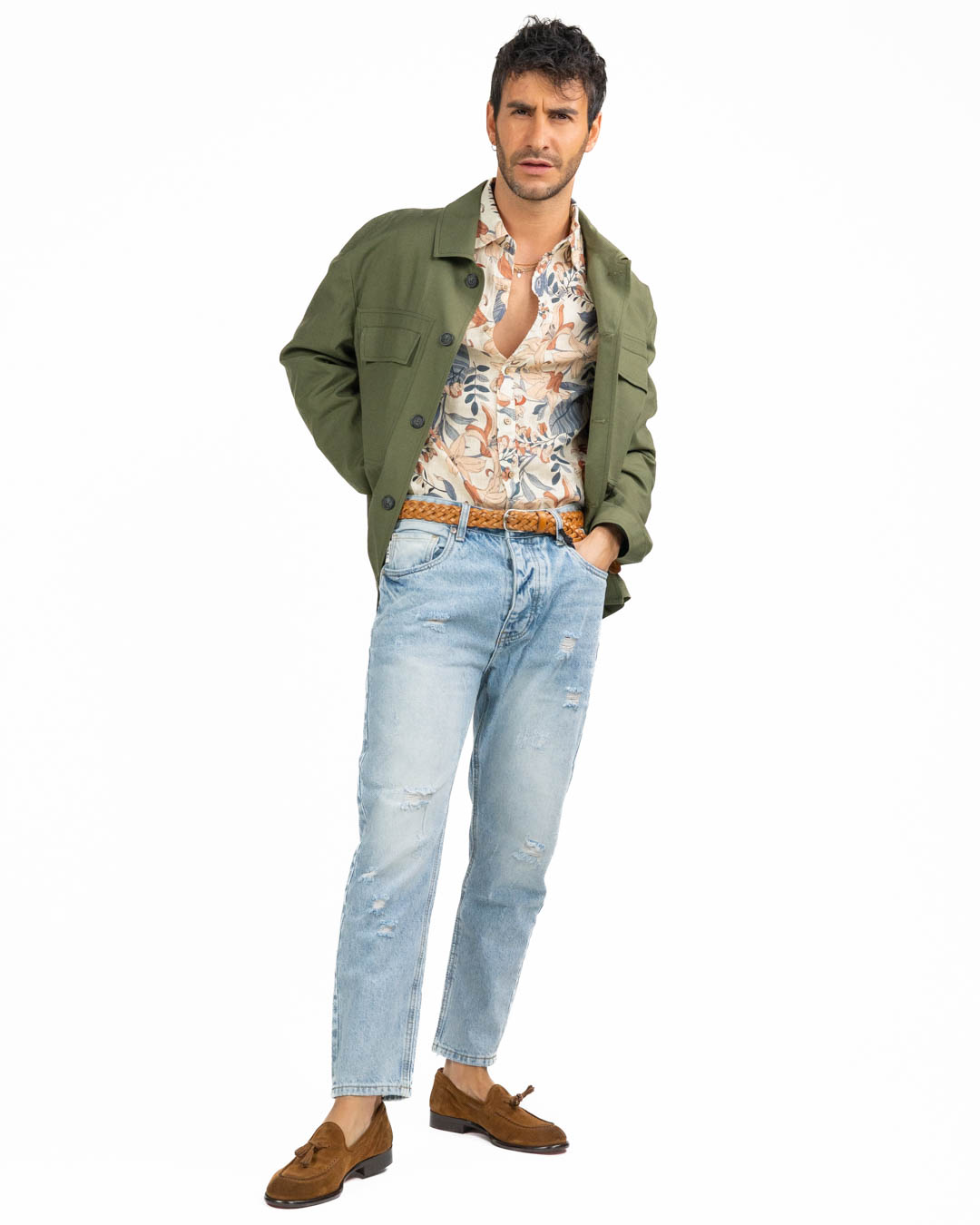 BERNA - Jeans con Rotture