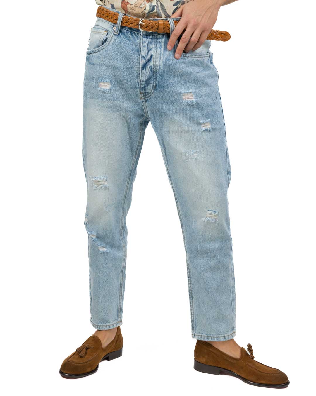 BERNA - Jeans con Rotture