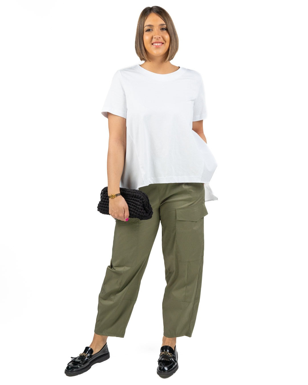 Weekend Max Mara - Pantalone in canvas di cotone