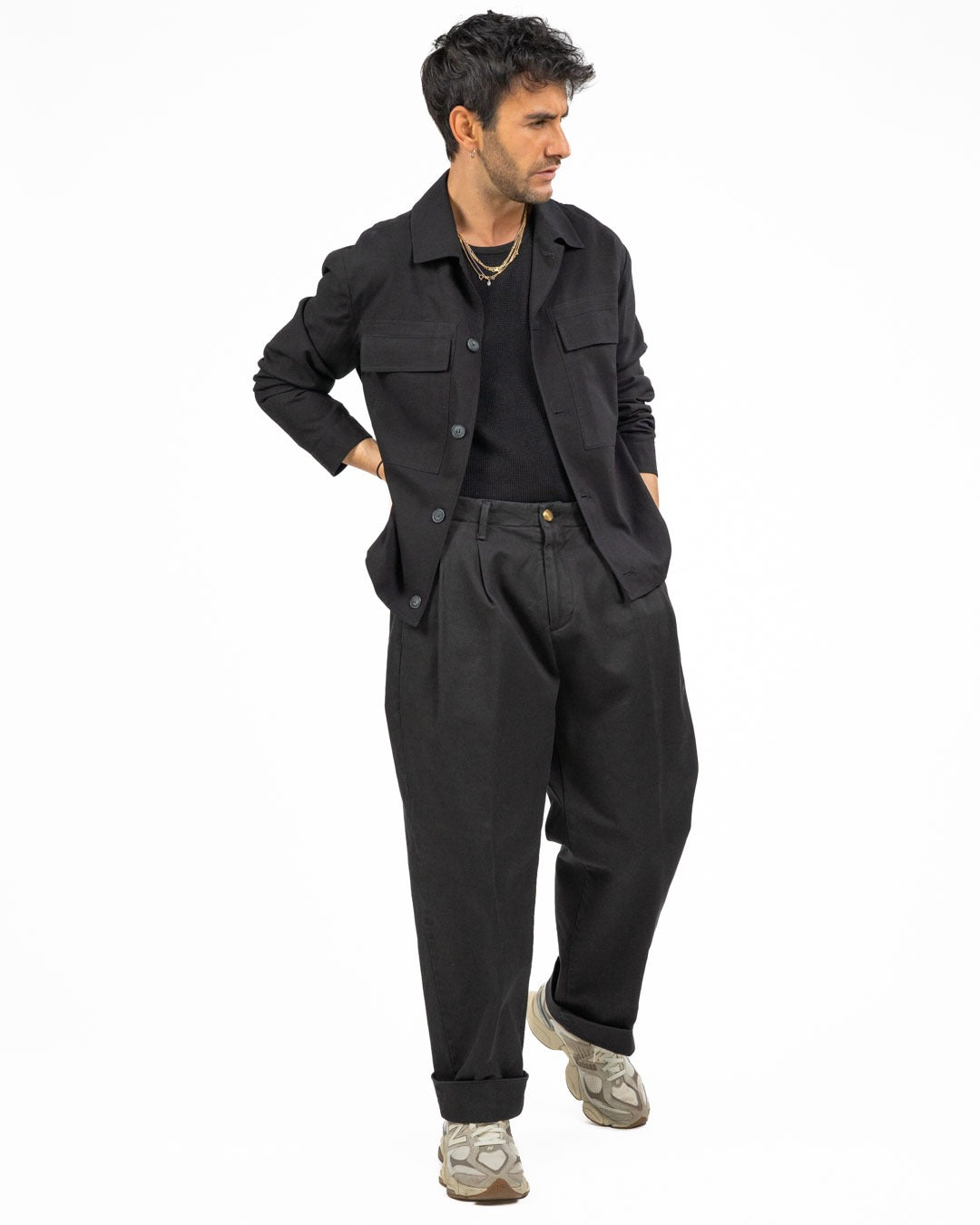 OVER/D - Giubbino Nero