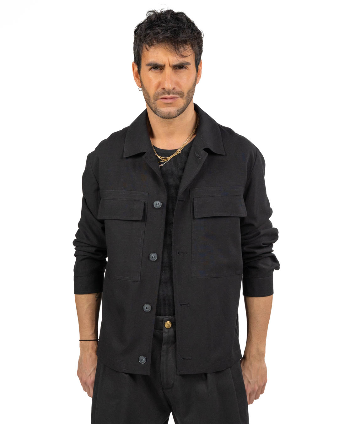 OVER/D - Giubbino Nero