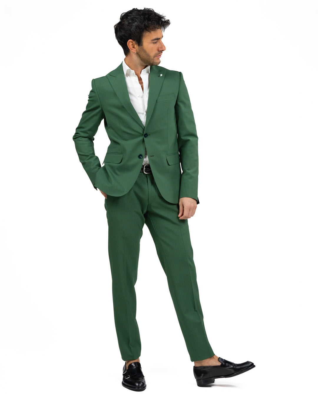 ADRIANO LANGELLA - Abito Verde Prato