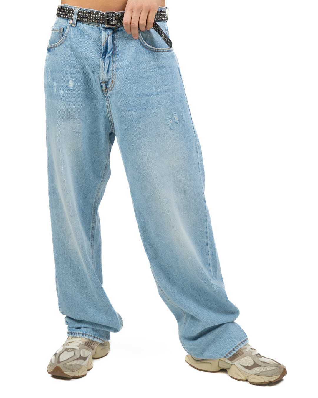 BERNA - Jeans straight destroyed