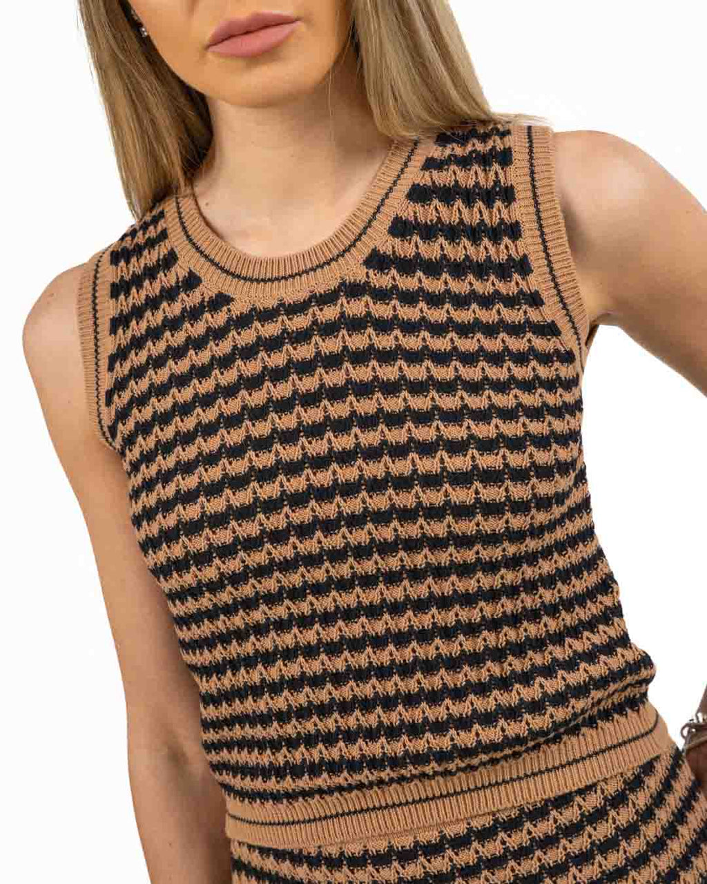 Weekend Max Mara - Top in cotone crochet