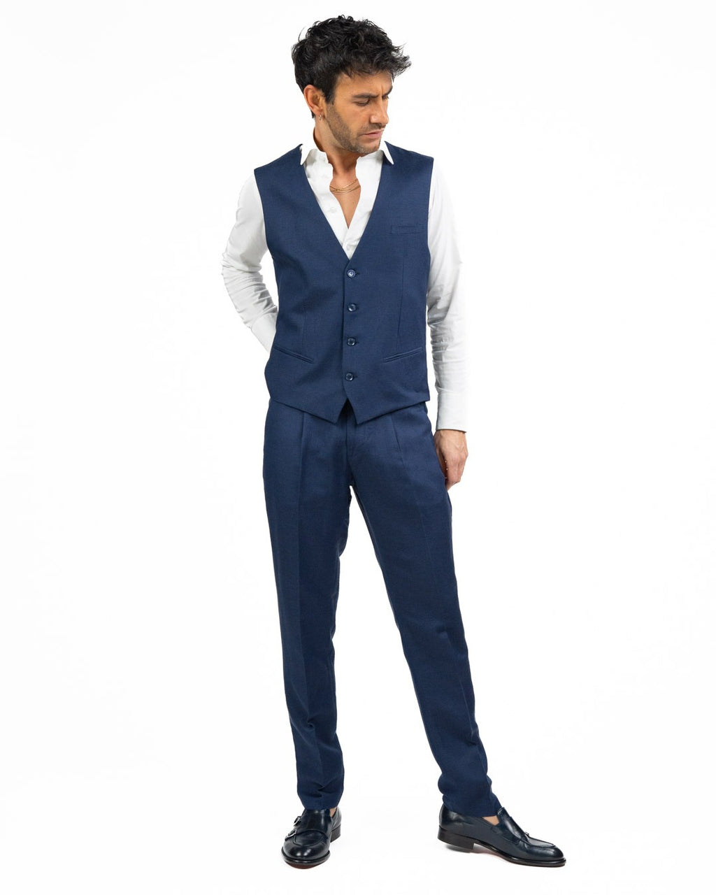 ANTONY MORATO - Gilet slim fit blu