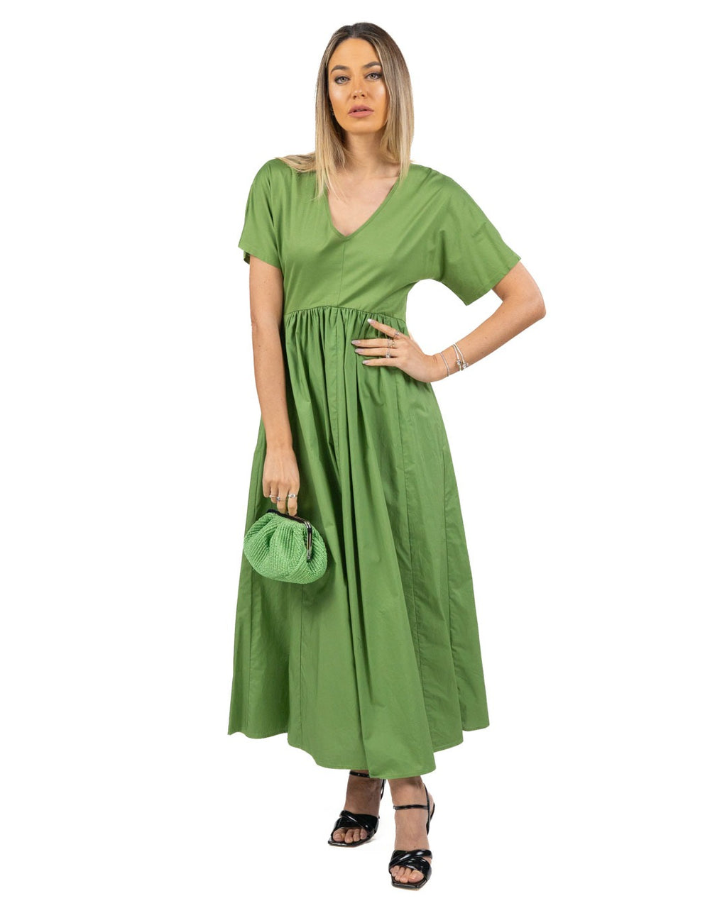 Weekend Max Mara - abito in jersey verde