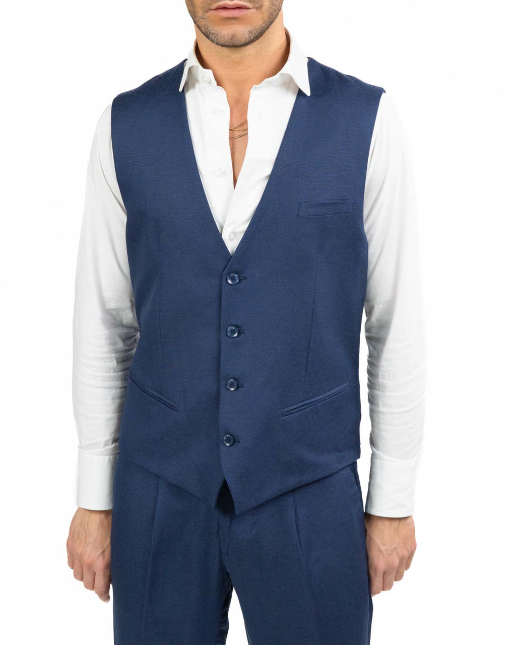 ANTONY MORATO - Gilet slim fit blu
