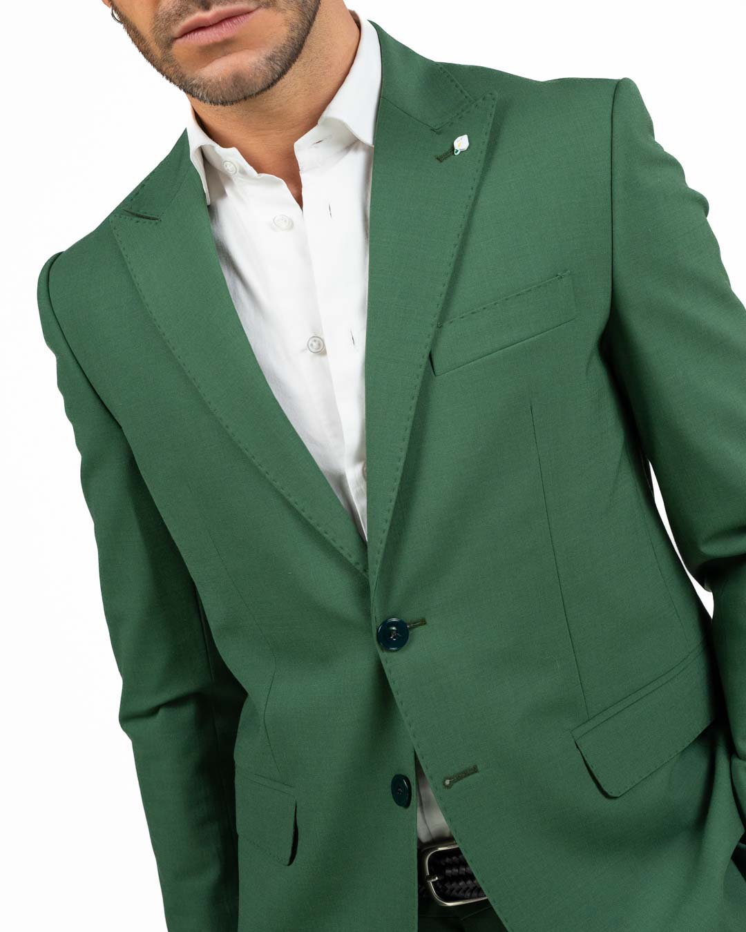 ADRIANO LANGELLA - Abito Verde Prato