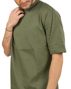 Over/D - t-shirt militare