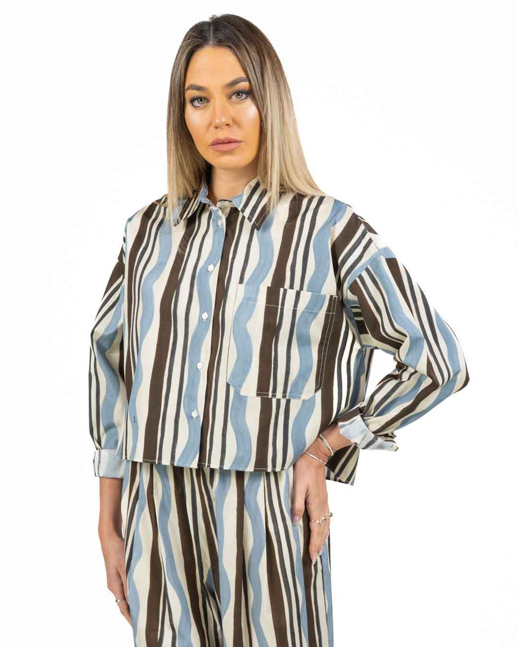 Weekend Max Mara - camicia popeline in fantasia