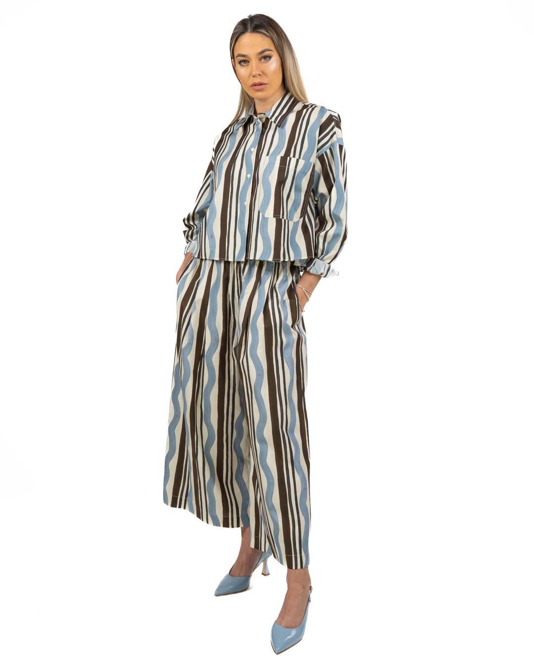 Weekend Max Mara - camicia popeline in fantasia