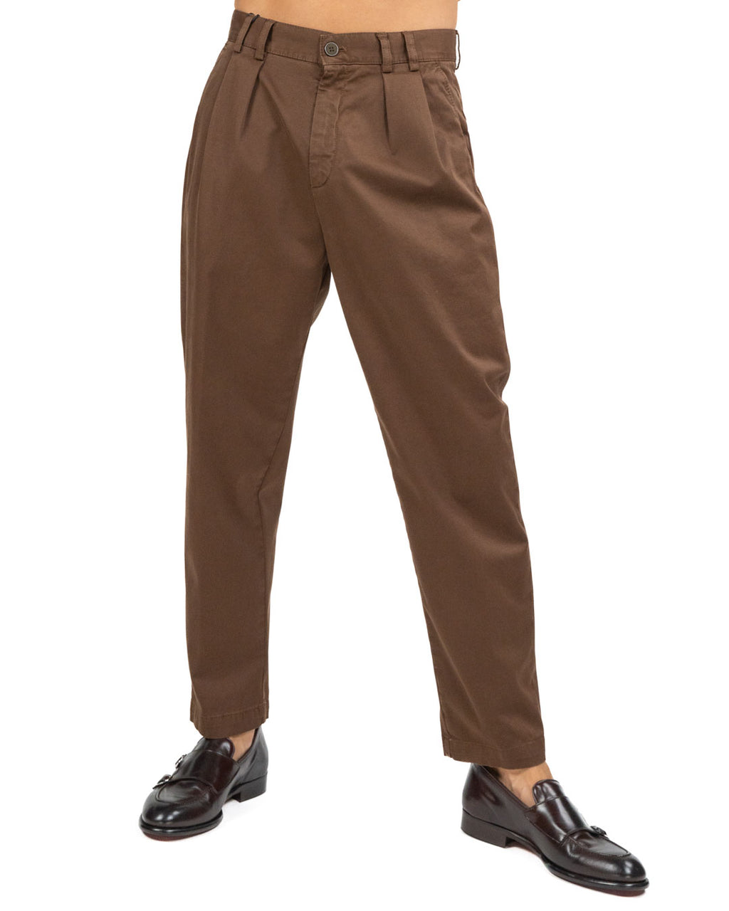 Over/D - pantalone marrone