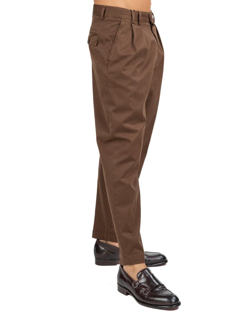 Over/D - pantalone marrone