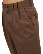 Over/D - pantalone marrone