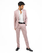 ADRIANO LANGELLA - Abito con Revere a Lancia Rosa