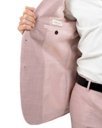 ADRIANO LANGELLA - Abito con Revere a Lancia Rosa