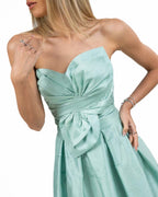 BERTI MODE COLLECTION - Abito Sartoriale Verde Acqua