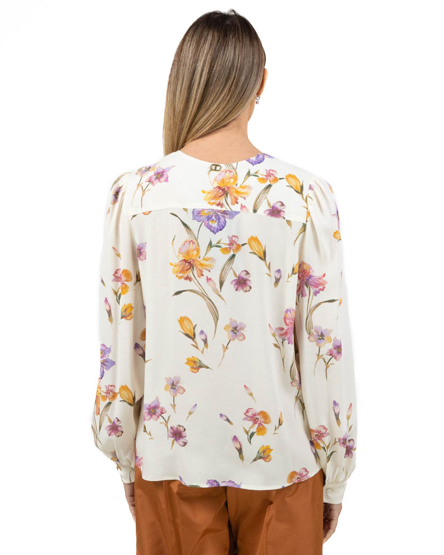 TWINSET - Camicia a Fantasia Floreale