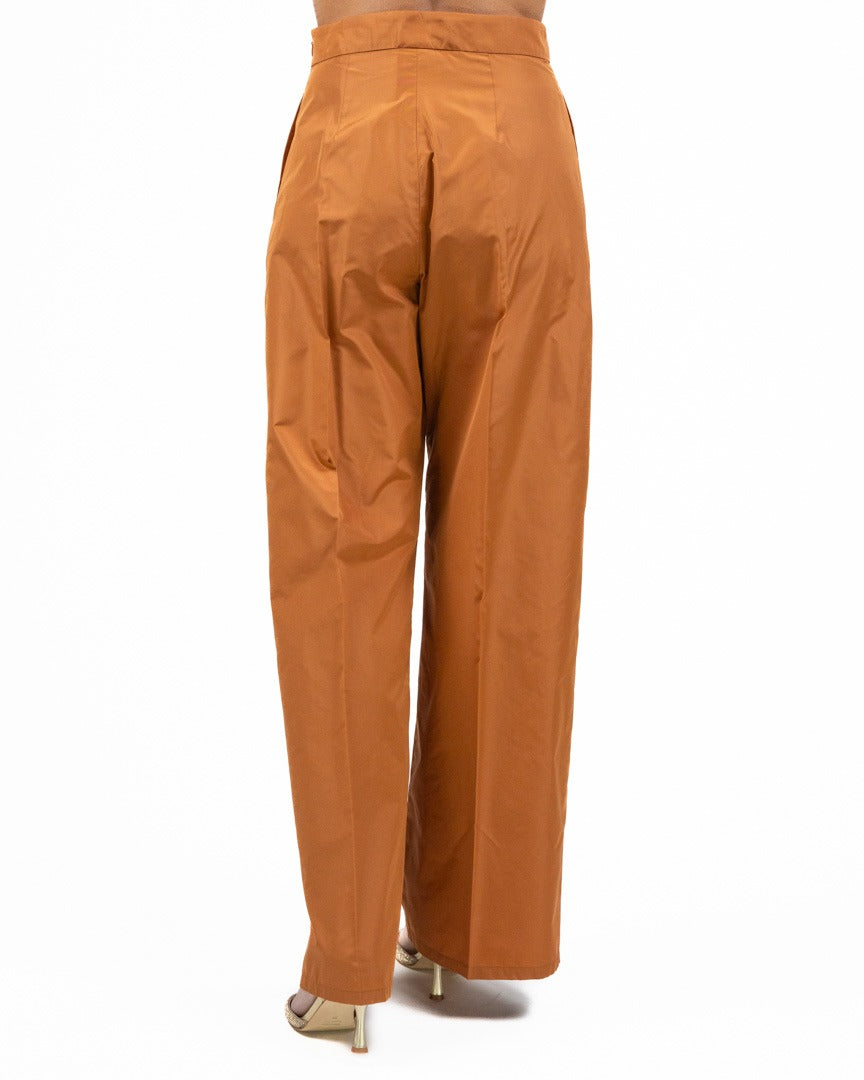 PENNYBLACK - Pantaloni a palazzo in taffettà