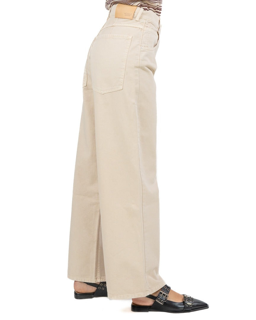 VICOLO - Jeans Bianco Relaxed
