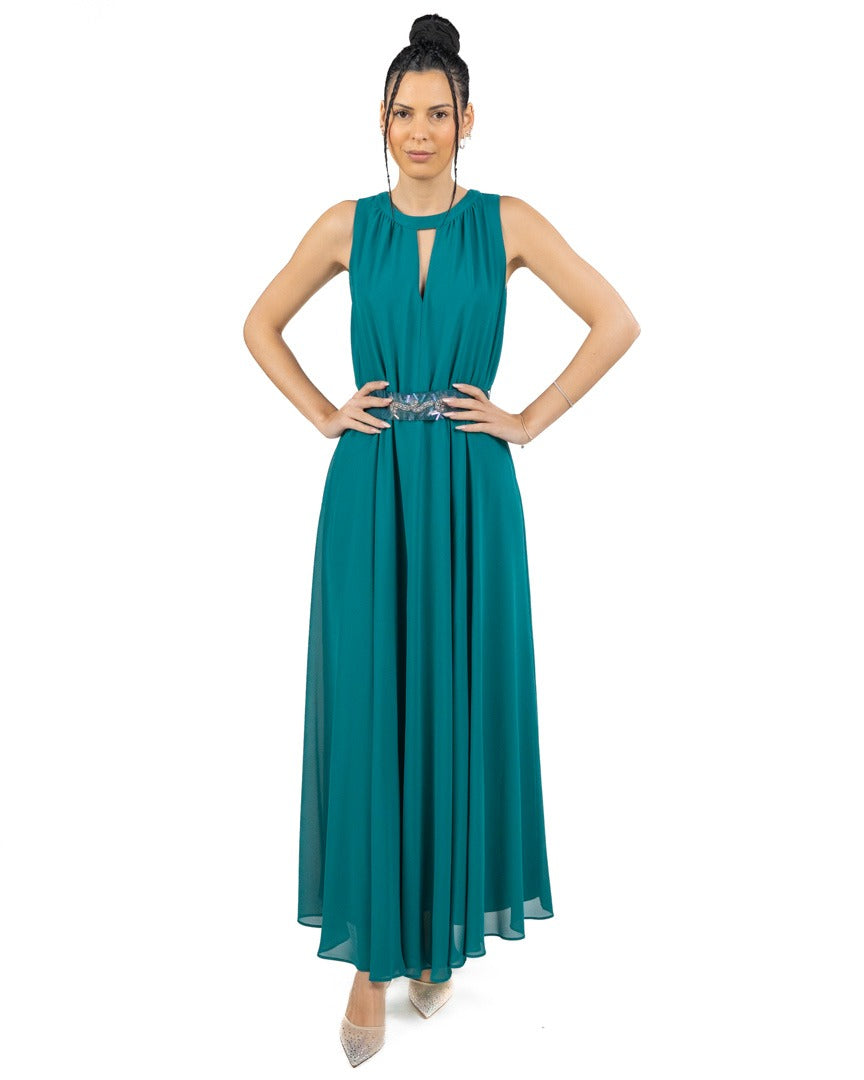 PENNYBLACK - Abito Georgette Smeraldo