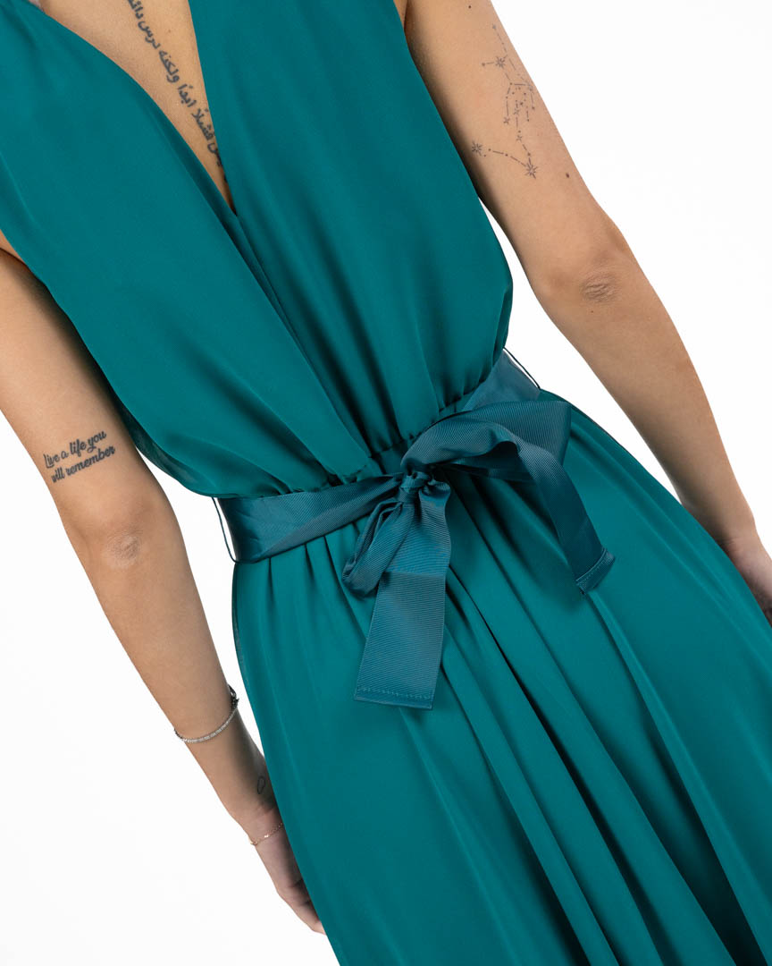 PENNYBLACK - Abito Georgette Smeraldo