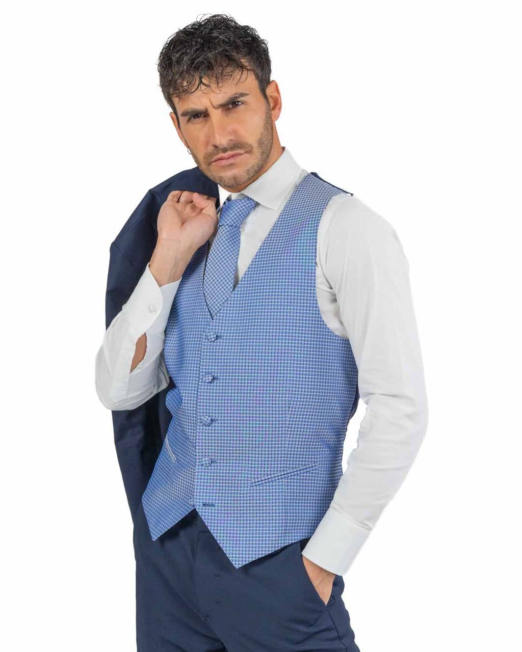 Paolo Da Ponte - Gilet Blu