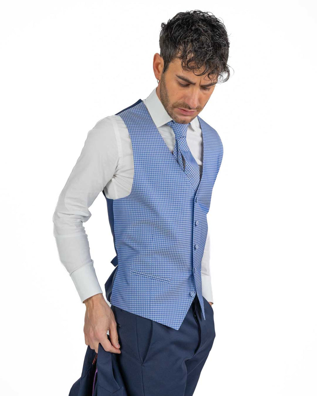 Paolo Da Ponte - Gilet Blu