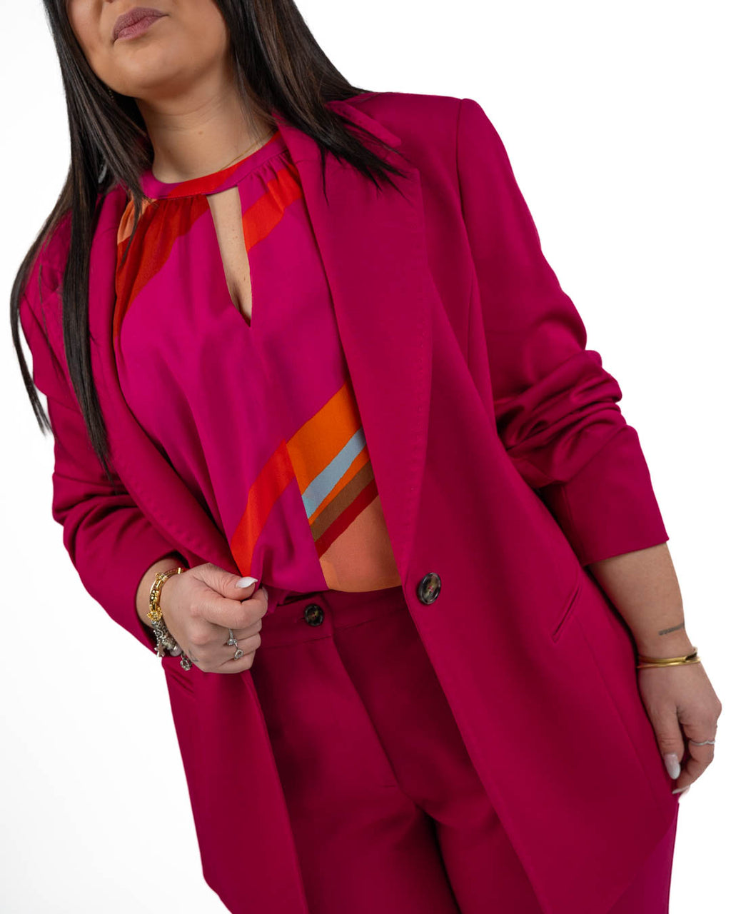 PERSONA - Giacca in Jersey Amarena