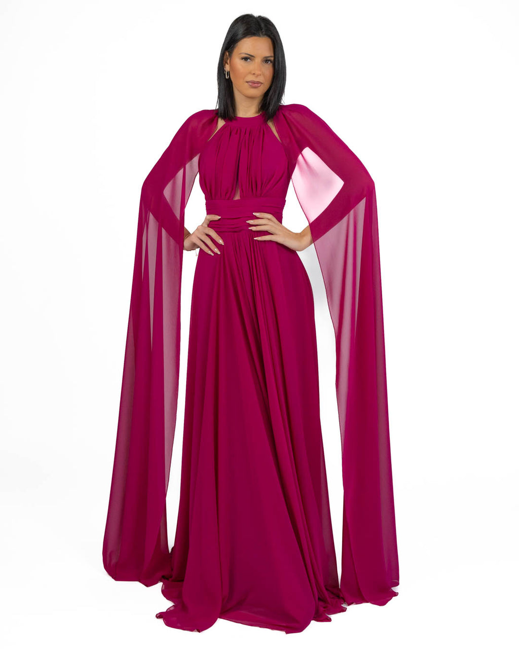 Musani - abito ciclamino