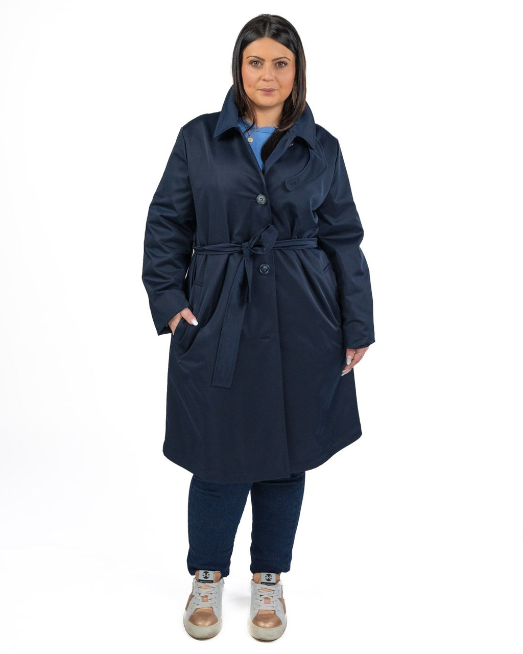 PERSONA - Impermeabile Blu