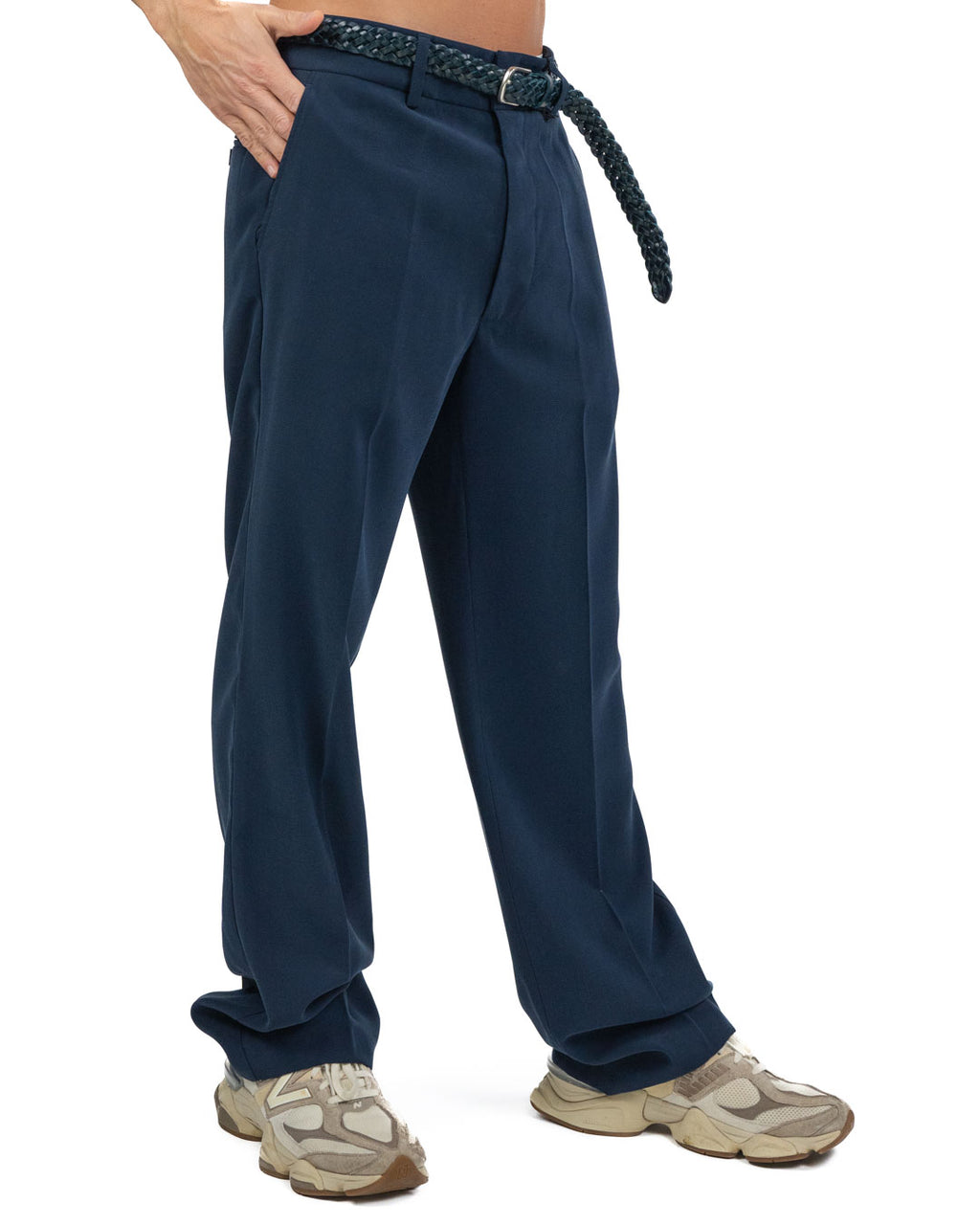 PATRIZIA PEPE - Pantalone Blu Over