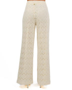TWINSET - Pantalone in Pizzo Macramè
