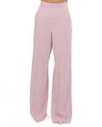 MARELLA - Pantalone in Crepe Rosa