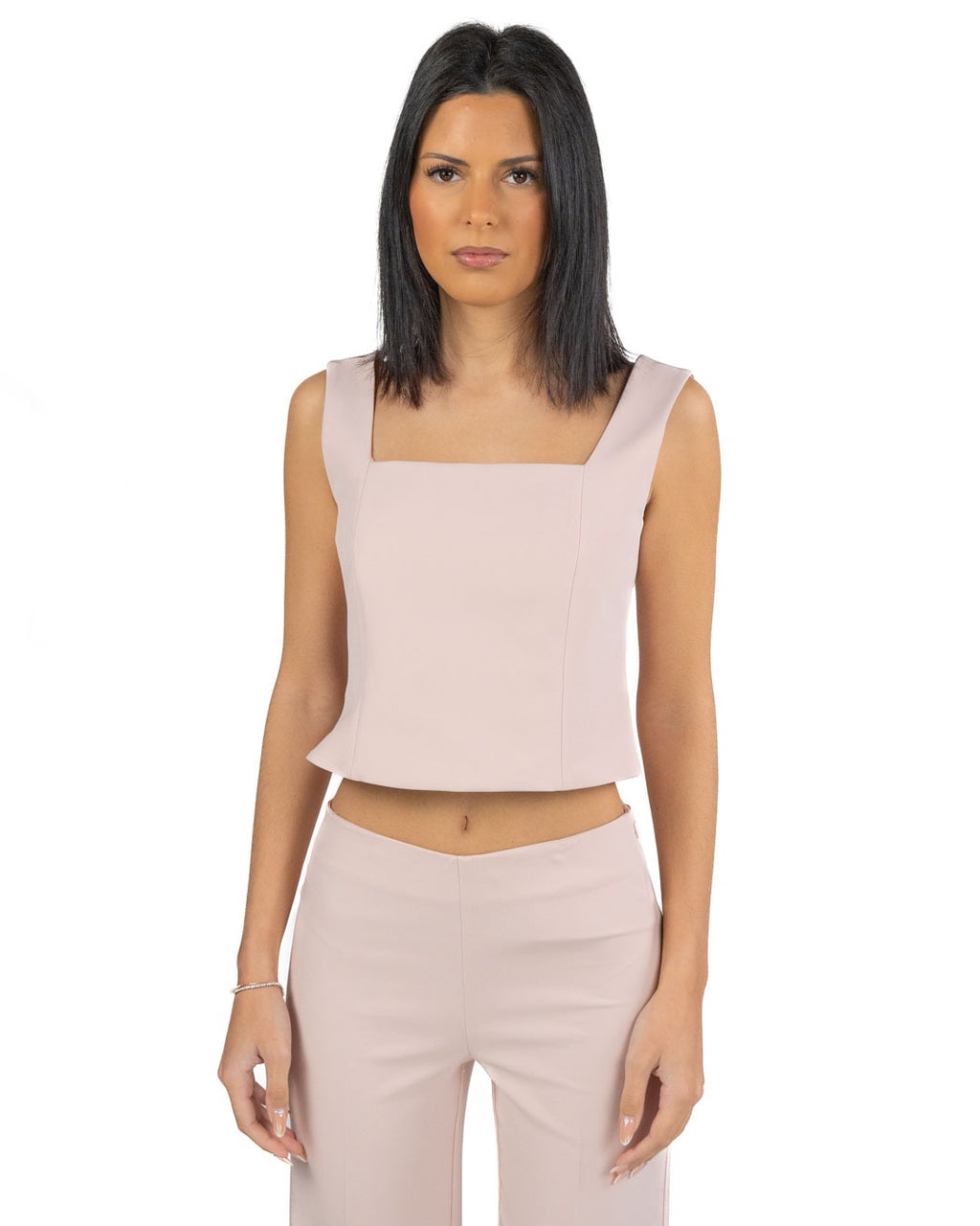 RINASCIMENTO - Top Rosa Chiaro